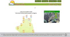 Desktop Screenshot of algerie-meteo.com